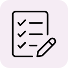 Practical tasks throughout